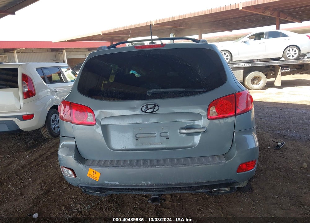 2007 HYUNDAI SANTA FE GLS VIN: 5NMSG13D77H095661