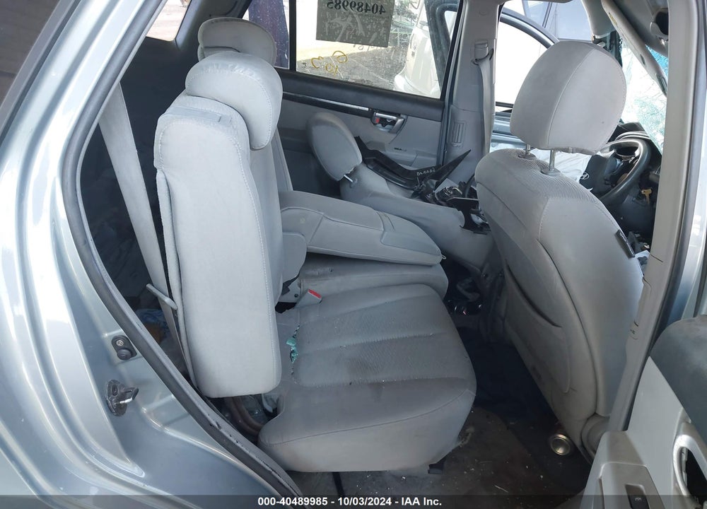 2007 HYUNDAI SANTA FE GLS VIN: 5NMSG13D77H095661