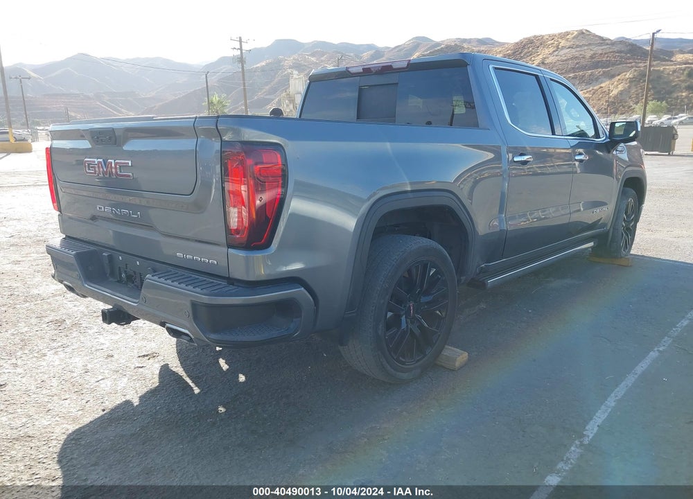 2022 GMC SIERRA 1500 LIMITED 4WD SHORT BOX DENALI VIN: 1GTU9FEL9NZ160040
