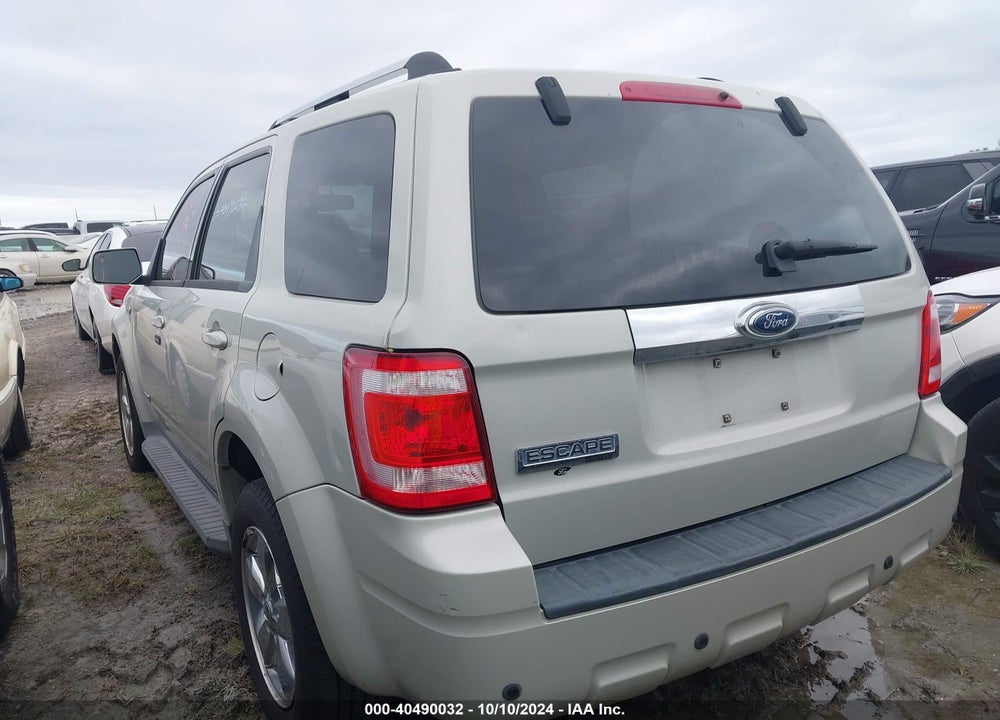 2008 FORD ESCAPE LIMITED VIN: 1FMCU04128KE77304