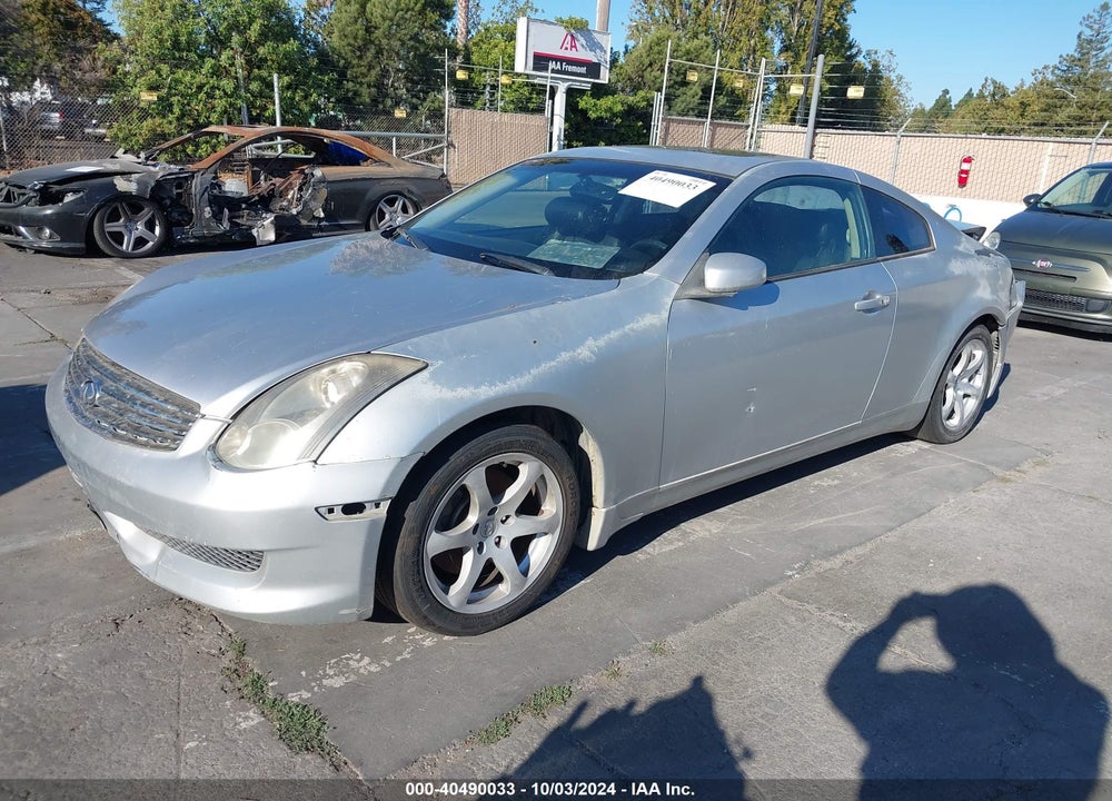 2006 INFINITI G35 VIN: JNKCV54E76M708490
