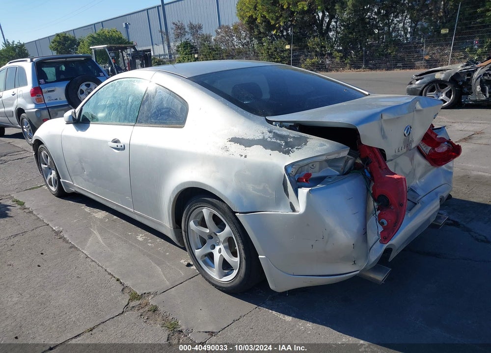 2006 INFINITI G35 VIN: JNKCV54E76M708490