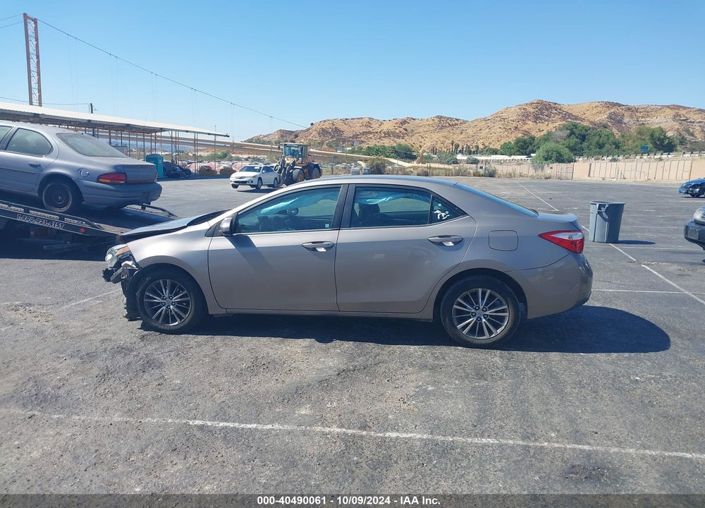 2014 TOYOTA COROLLA LE PLUS VIN: 5YFBURHE6EP019764