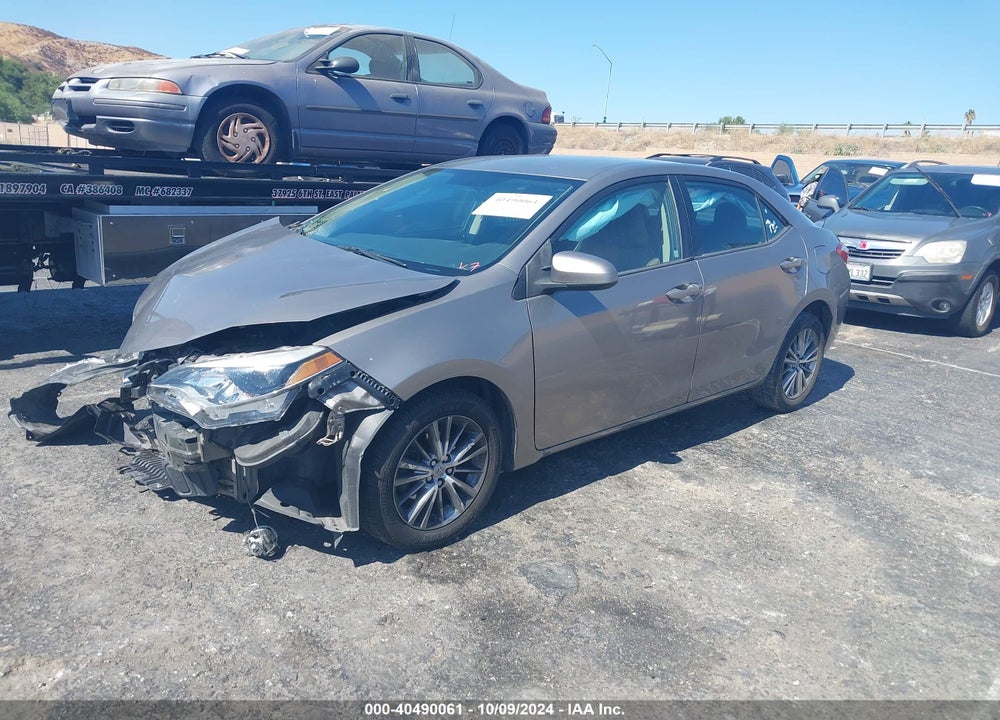 2014 TOYOTA COROLLA LE PLUS VIN: 5YFBURHE6EP019764