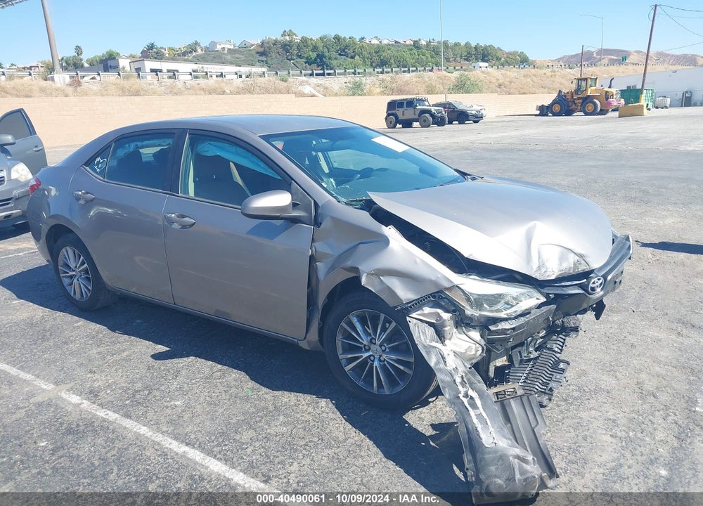 2014 TOYOTA COROLLA LE PLUS VIN: 5YFBURHE6EP019764