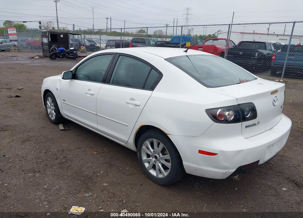 2008 MAZDA 3 S SPORT VIN: JM1BK323181155903