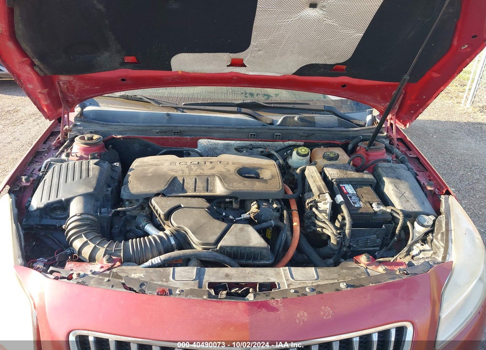2012 BUICK REGAL VIN: 2G4GR5ERXC9195815