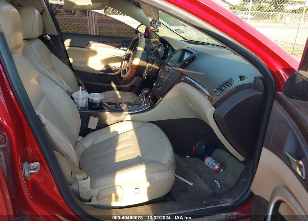 2012 BUICK REGAL VIN: 2G4GR5ERXC9195815
