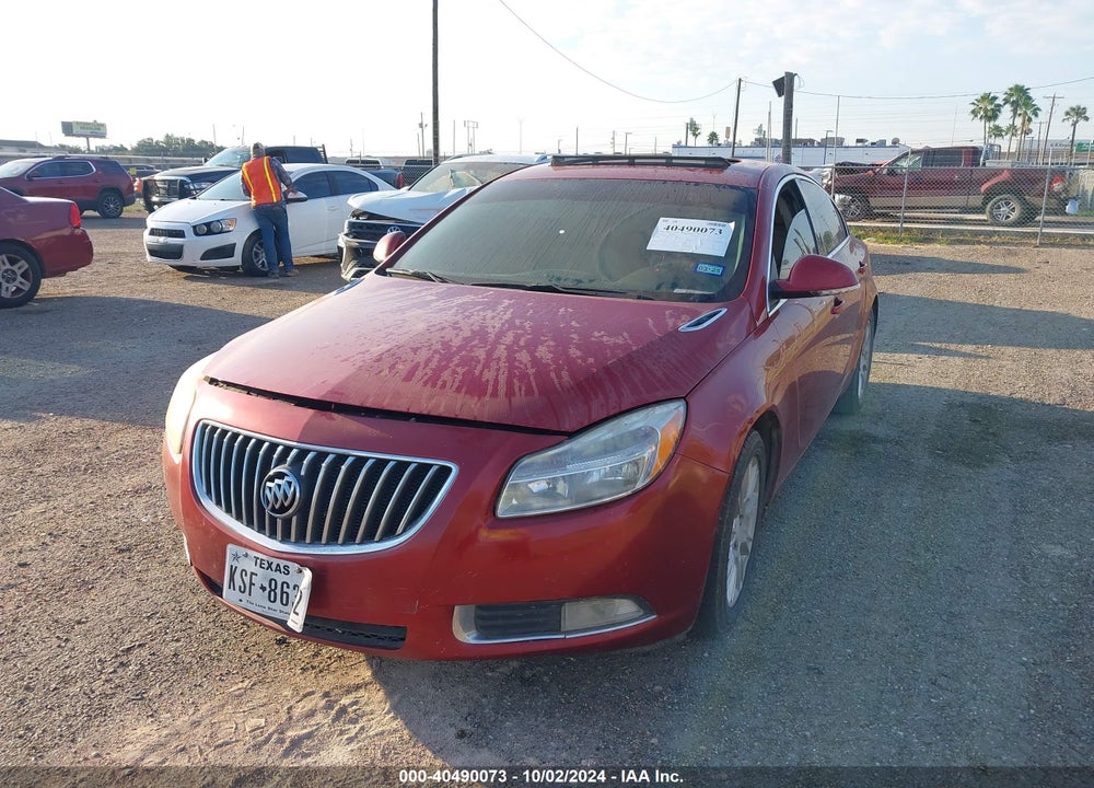 2012 BUICK REGAL VIN: 2G4GR5ERXC9195815