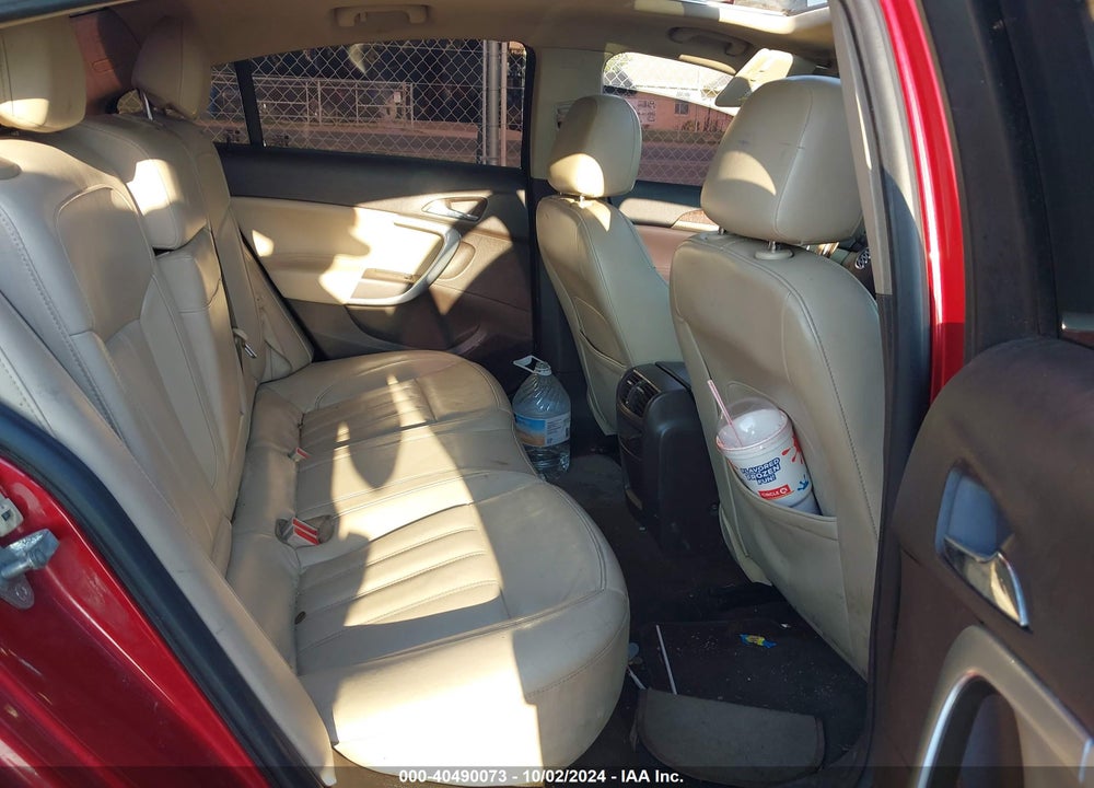 2012 BUICK REGAL VIN: 2G4GR5ERXC9195815