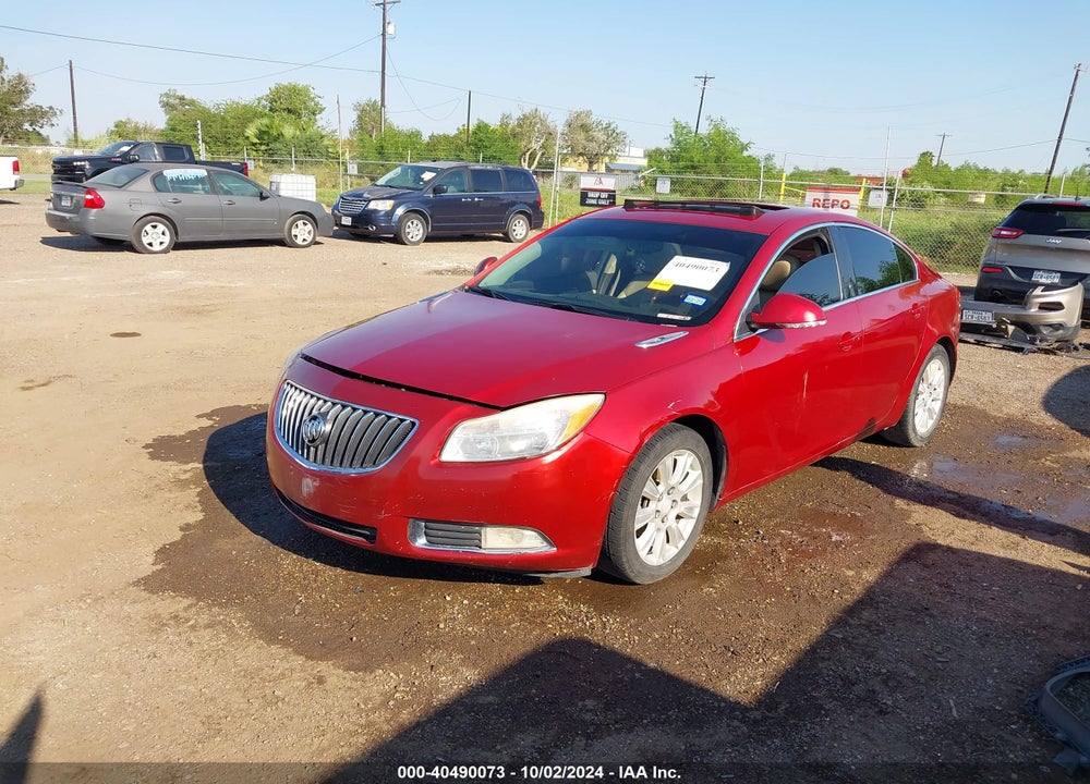 2012 BUICK REGAL VIN: 2G4GR5ERXC9195815