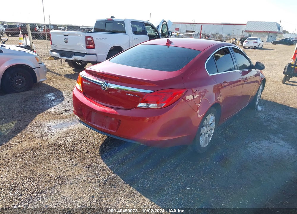 2012 BUICK REGAL VIN: 2G4GR5ERXC9195815