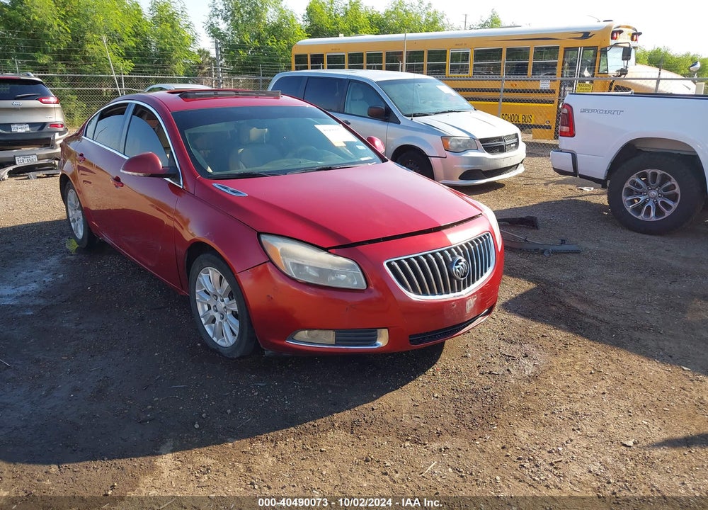 2012 BUICK REGAL VIN: 2G4GR5ERXC9195815