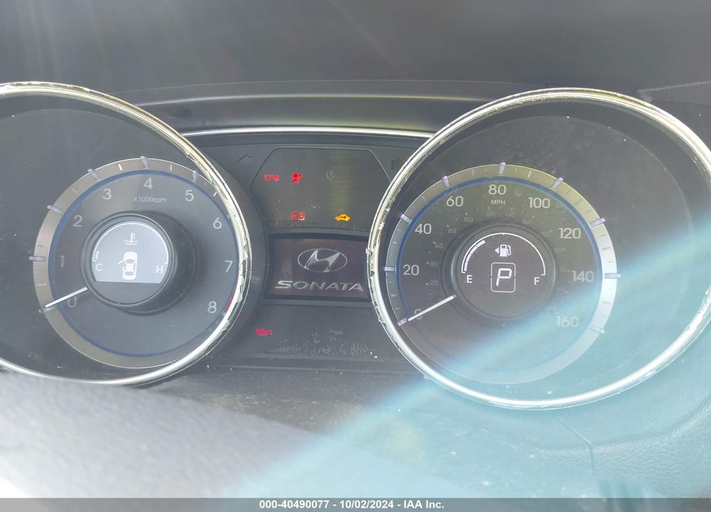 2012 HYUNDAI SONATA VIN: 5NPEC4AC7CH499061