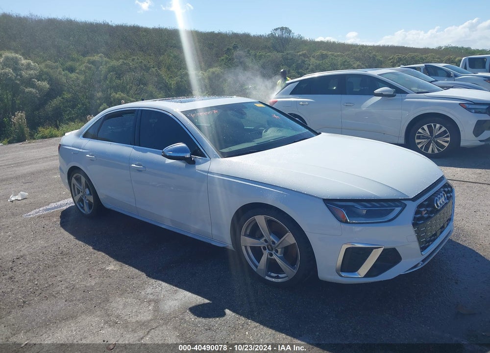2023 AUDI S4 PREMIUM PLUS TFSI QUATTRO TIPTRONIC VIN: WAUB4AF40PA011370