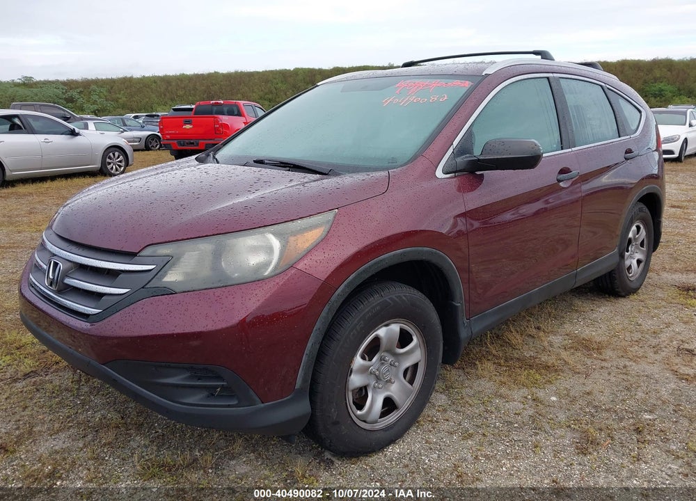 2012 HONDA CR-V LX VIN: 5J6RM3H32CL011462