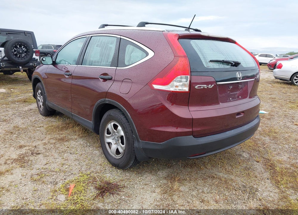 2012 HONDA CR-V LX VIN: 5J6RM3H32CL011462