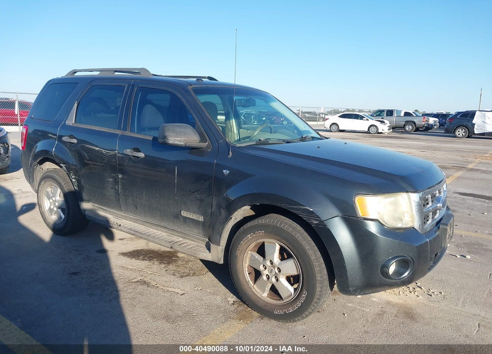2008 FORD ESCAPE XLT VIN: 1FMCU03128KE76574