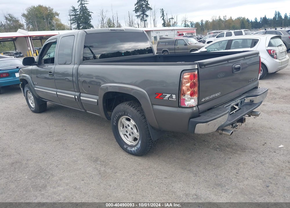 2002 CHEVROLET SILVERADO 1500 LT VIN: 1GCEK19T12E180324