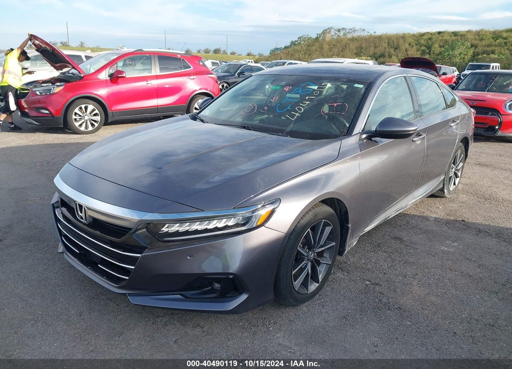 2022 HONDA ACCORD EX-L VIN: 1HGCV1F55NA041914