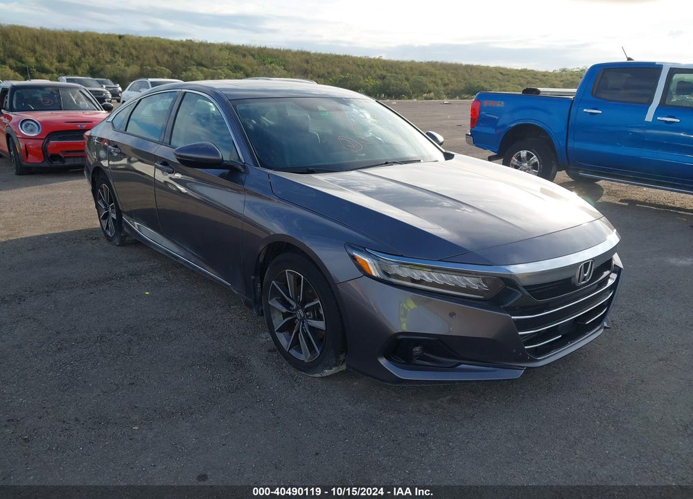 2022 HONDA ACCORD EX-L VIN: 1HGCV1F55NA041914