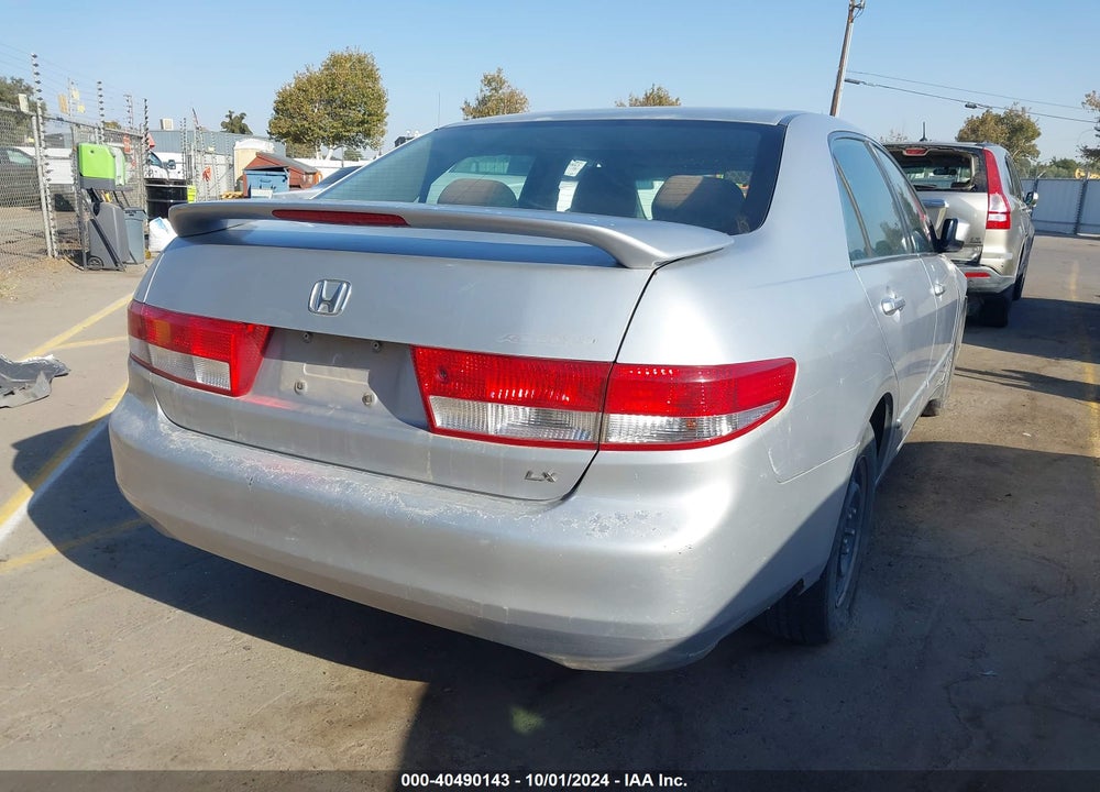 2004 HONDA ACCORD 2.4 LX VIN: 1HGCM56354A169898