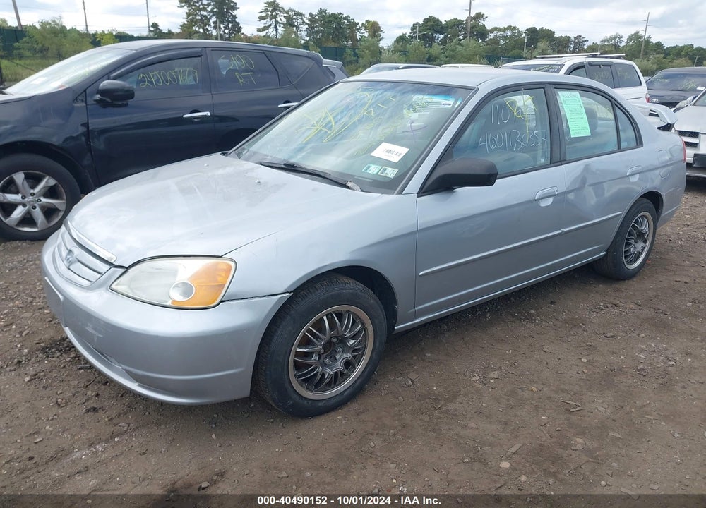 2003 HONDA CIVIC LX VIN: 2HGES15583H518756