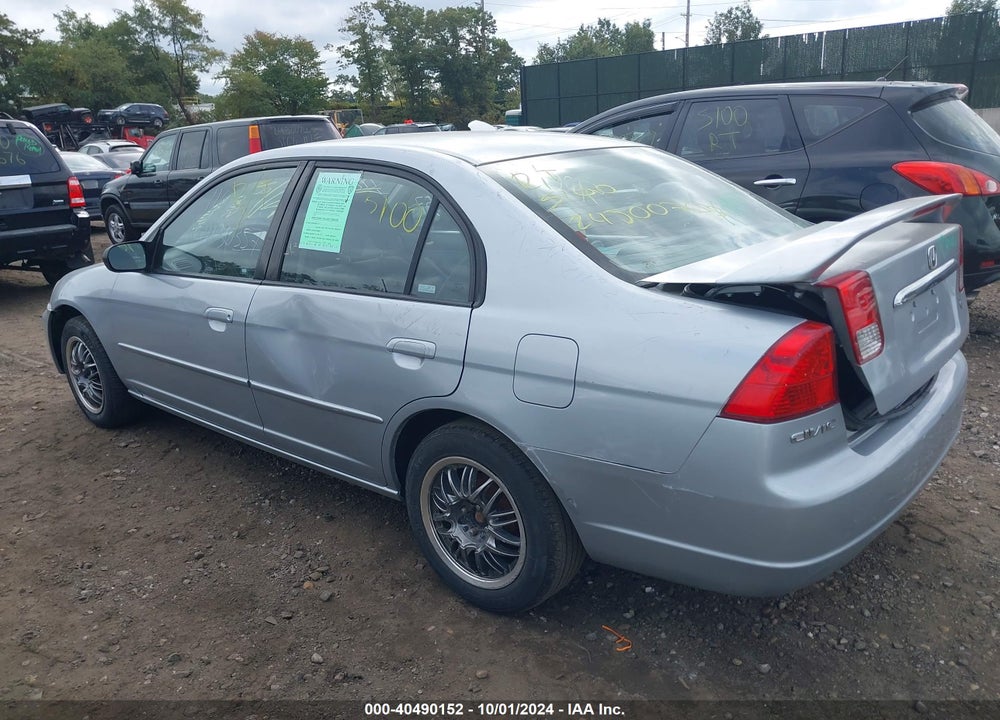 2003 HONDA CIVIC LX VIN: 2HGES15583H518756