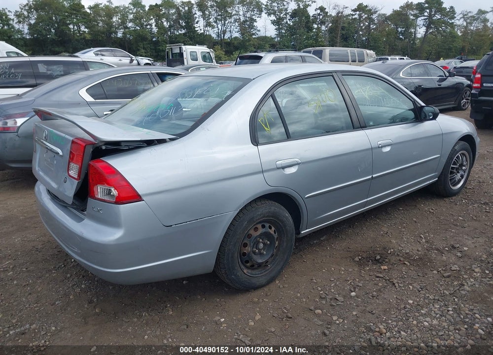 2003 HONDA CIVIC LX VIN: 2HGES15583H518756