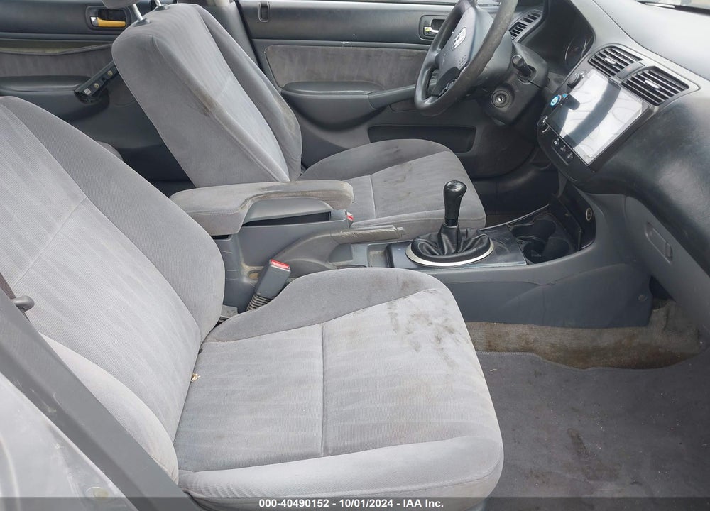 2003 HONDA CIVIC LX VIN: 2HGES15583H518756