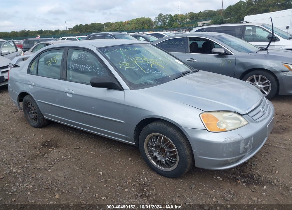 2003 HONDA CIVIC LX VIN: 2HGES15583H518756