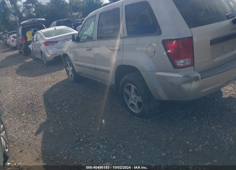 2007 JEEP GRAND CHEROKEE LAREDO VIN: 1J8GR48K47C626279