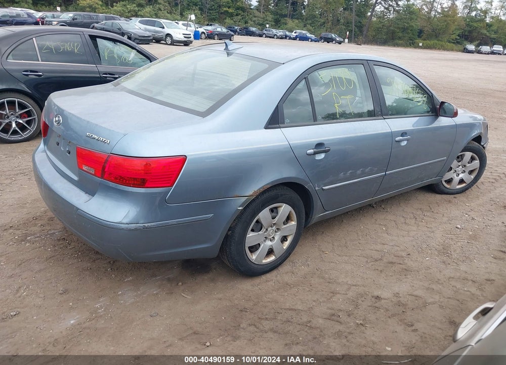 2010 HYUNDAI SONATA GLS PZEV VIN: 5NPET4AC8AH649224