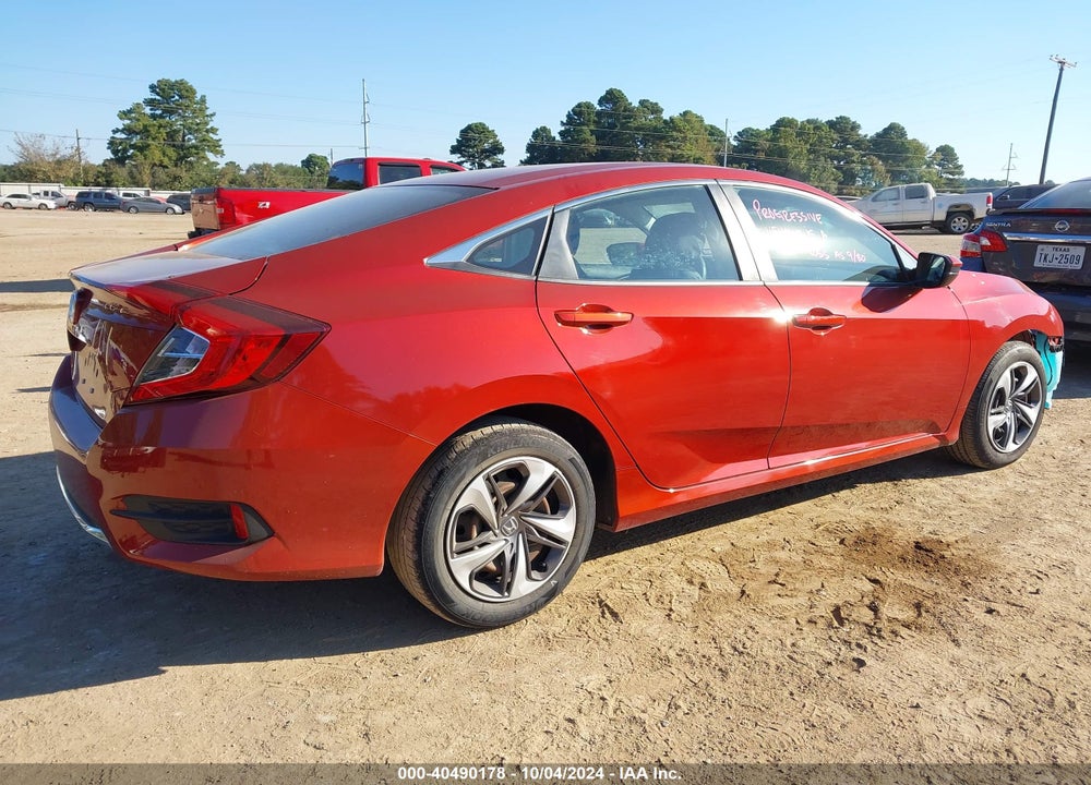 2019 HONDA CIVIC LX VIN: 19XFC2F69KE036692