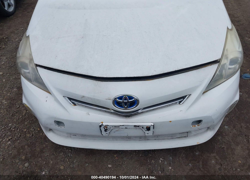 2013 TOYOTA PRIUS V TWO VIN: JTDZN3EU7D3192253