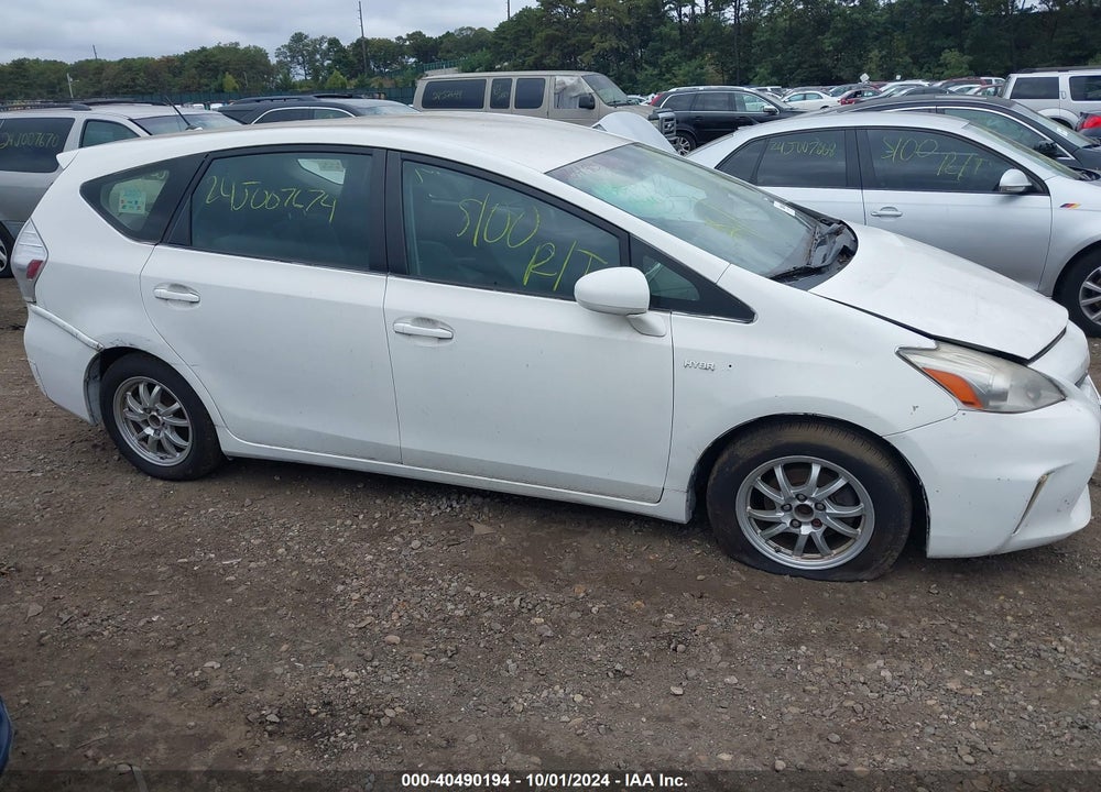 2013 TOYOTA PRIUS V TWO VIN: JTDZN3EU7D3192253