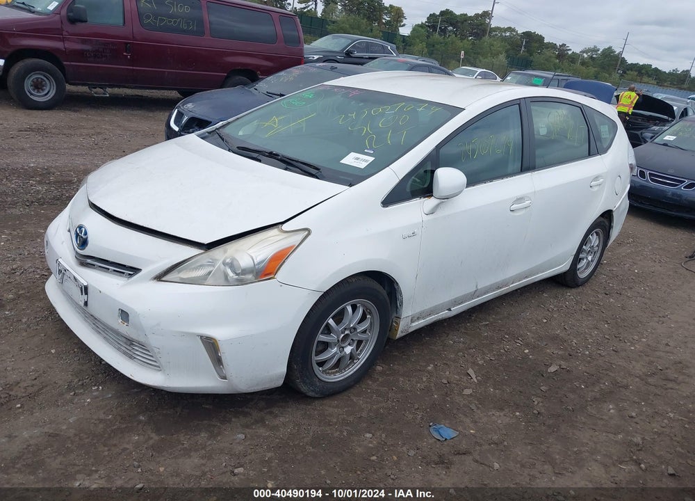2013 TOYOTA PRIUS V TWO VIN: JTDZN3EU7D3192253