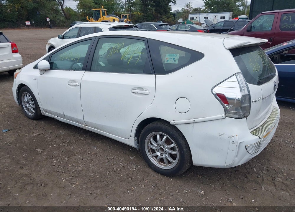 2013 TOYOTA PRIUS V TWO VIN: JTDZN3EU7D3192253