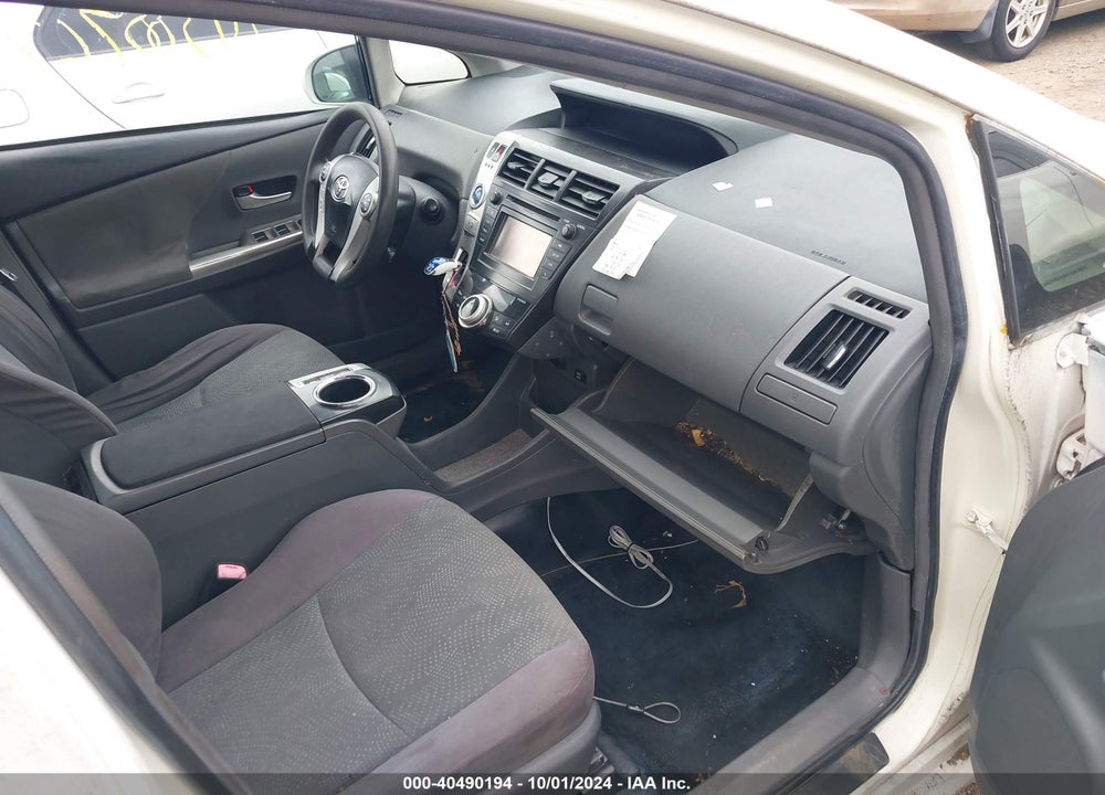 2013 TOYOTA PRIUS V TWO VIN: JTDZN3EU7D3192253