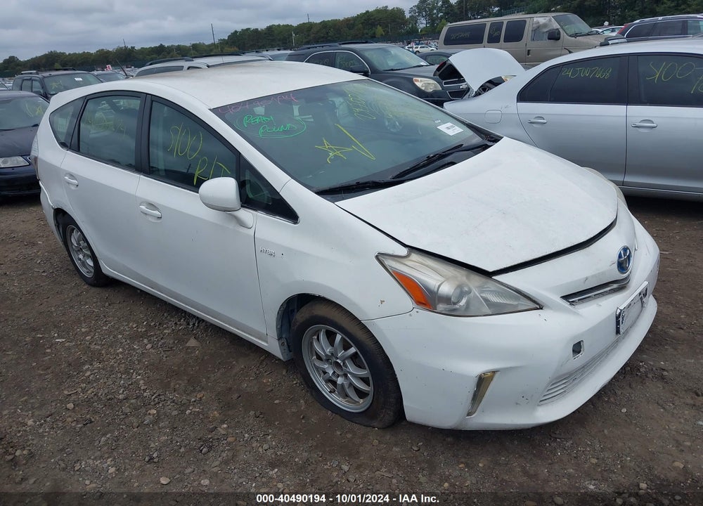 2013 TOYOTA PRIUS V TWO VIN: JTDZN3EU7D3192253