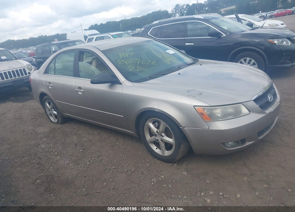 2007 HYUNDAI SONATA LIMITED/SE V6 VIN: 5NPEU46F47H157475