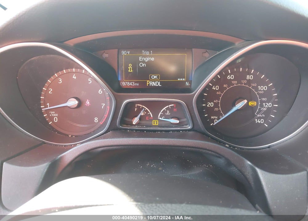 2017 FORD FOCUS SE VIN: 1FADP3K20HL211227