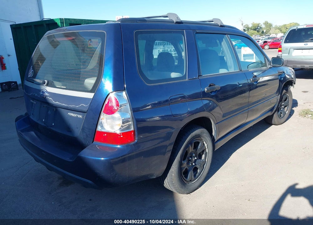 2006 SUBARU FORESTER 2.5X VIN: JF1SG63646H715984