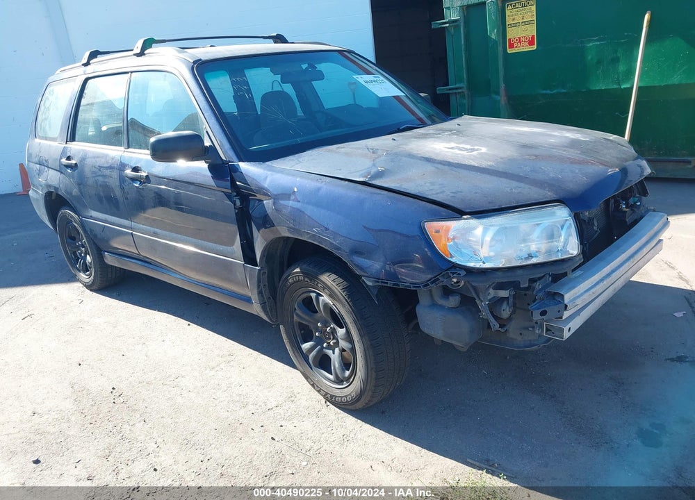 2006 SUBARU FORESTER 2.5X VIN: JF1SG63646H715984