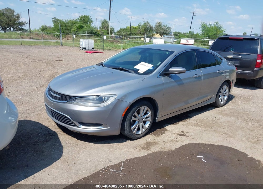 2015 CHRYSLER 200 LIMITED VIN: 1C3CCCAB5FN665465