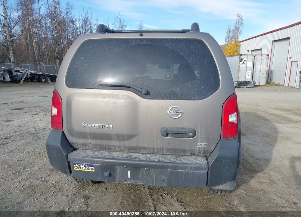 2005 NISSAN XTERRA SE VIN: 5N1AN08W65C630623