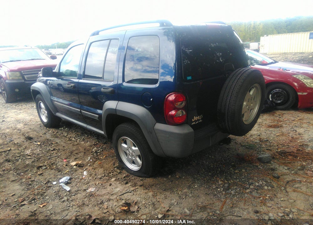 2007 JEEP LIBERTY SPORT VIN: 1J4GL48K57W544529