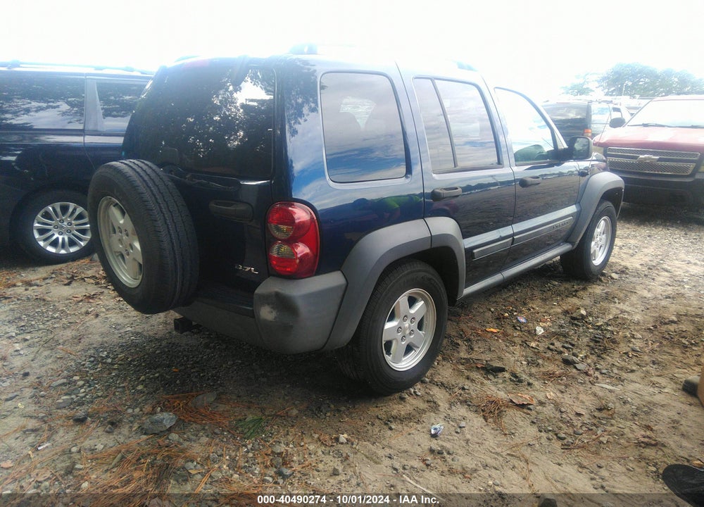 2007 JEEP LIBERTY SPORT VIN: 1J4GL48K57W544529