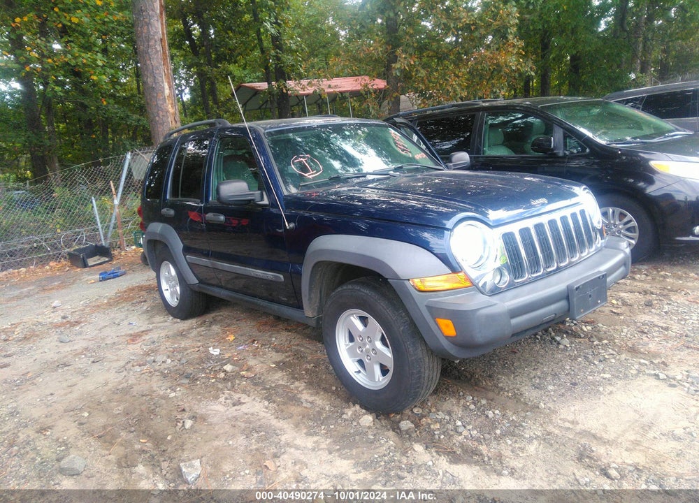 2007 JEEP LIBERTY SPORT VIN: 1J4GL48K57W544529