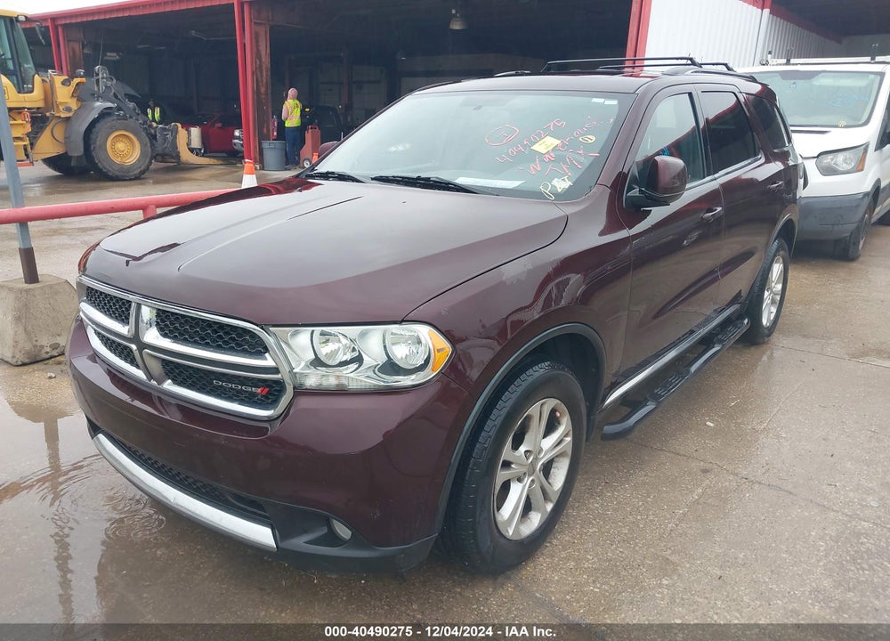 2012 DODGE DURANGO SXT VIN: 1C4RDHAG7CC260226